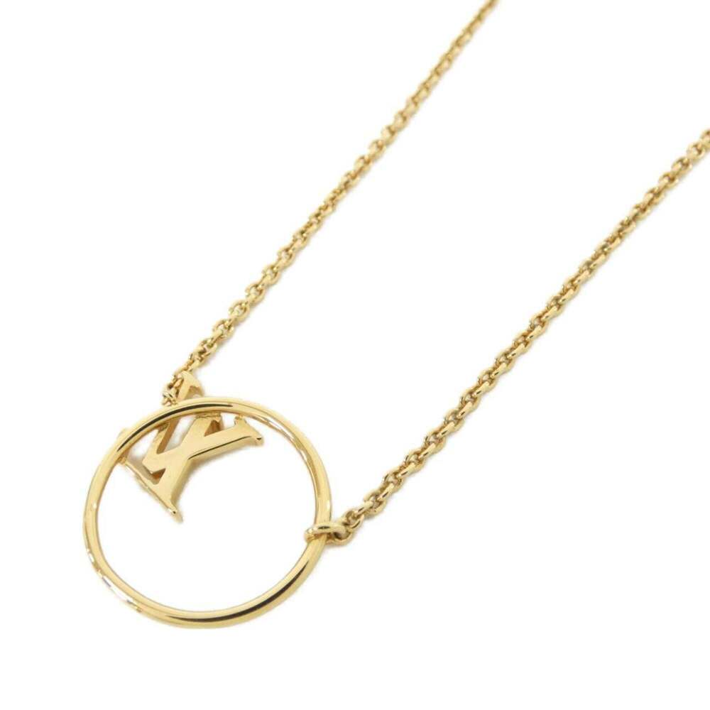 LOUIS VUITTON Gold Necklace - Picture 3 of 5